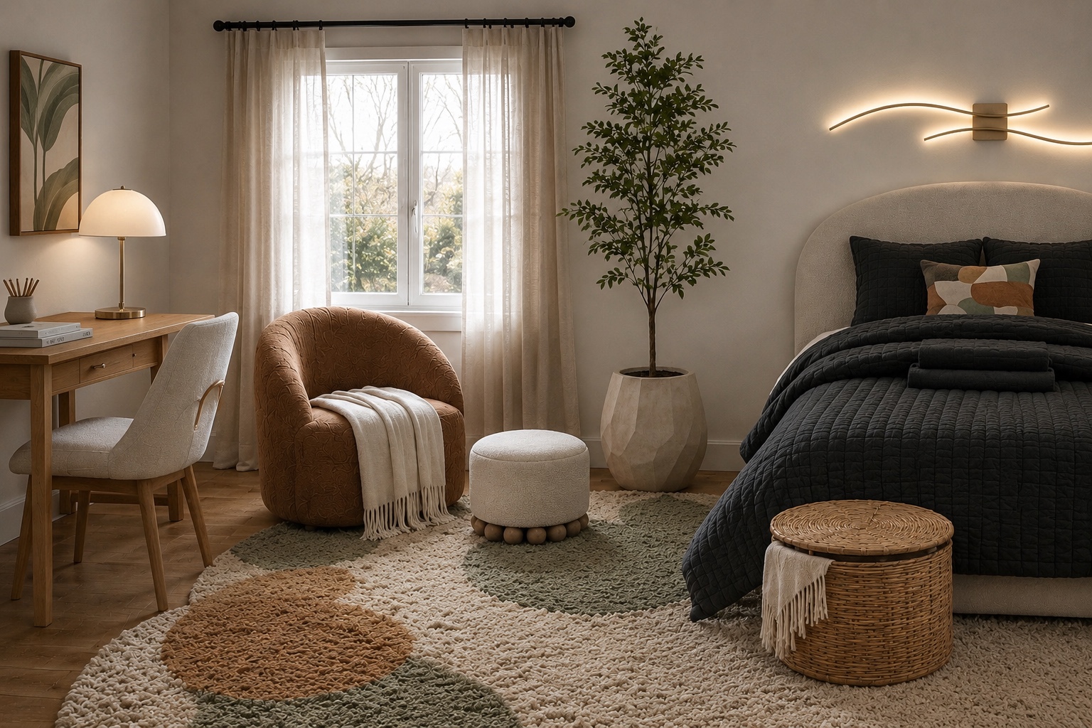 Bodies in Motion, a Styled Suite room rendering